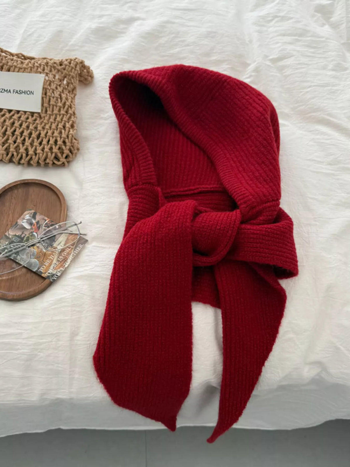 Cozy Knit Winter Scarf, view 6