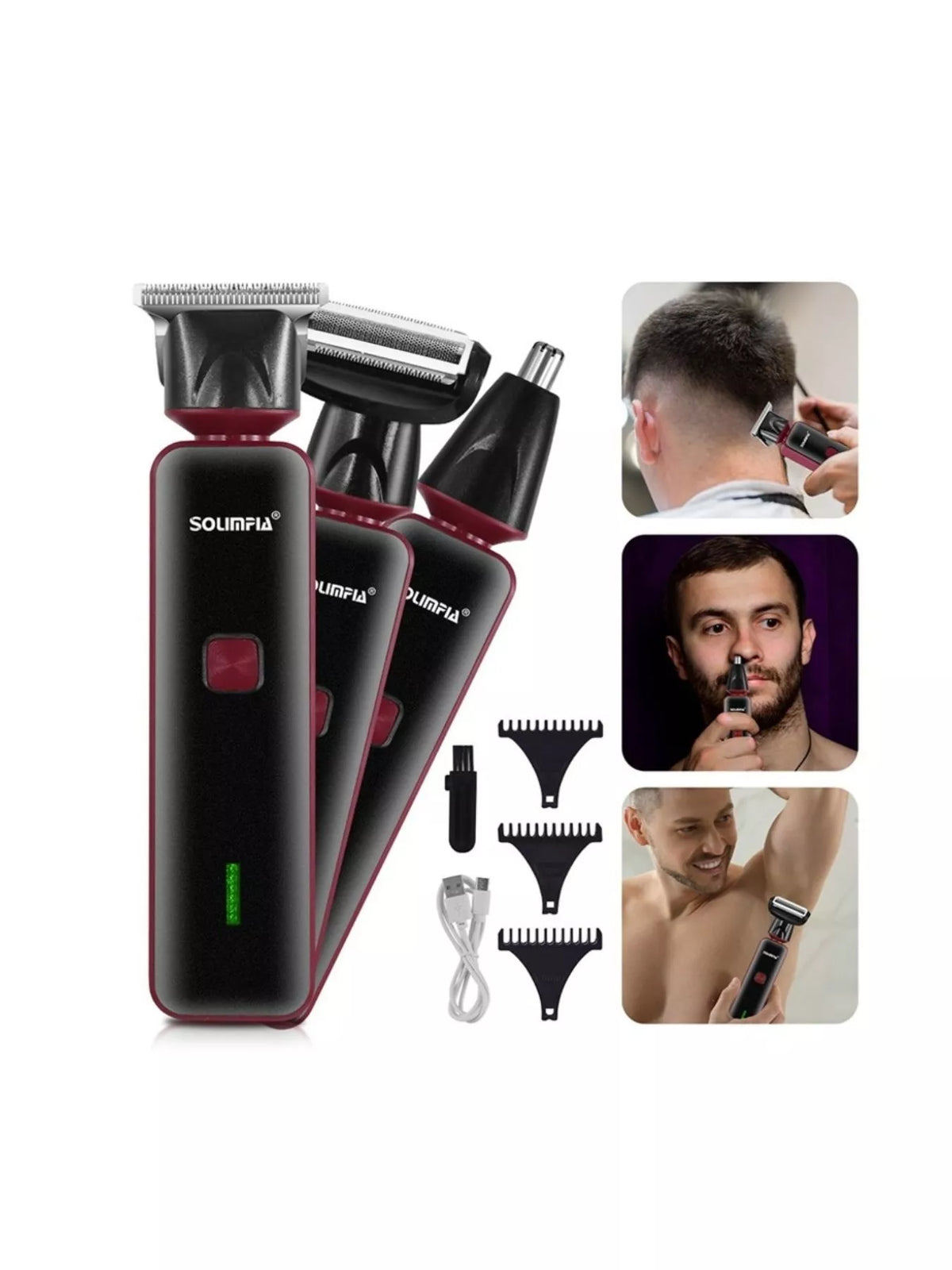 Waterproof clipper being rinsed
