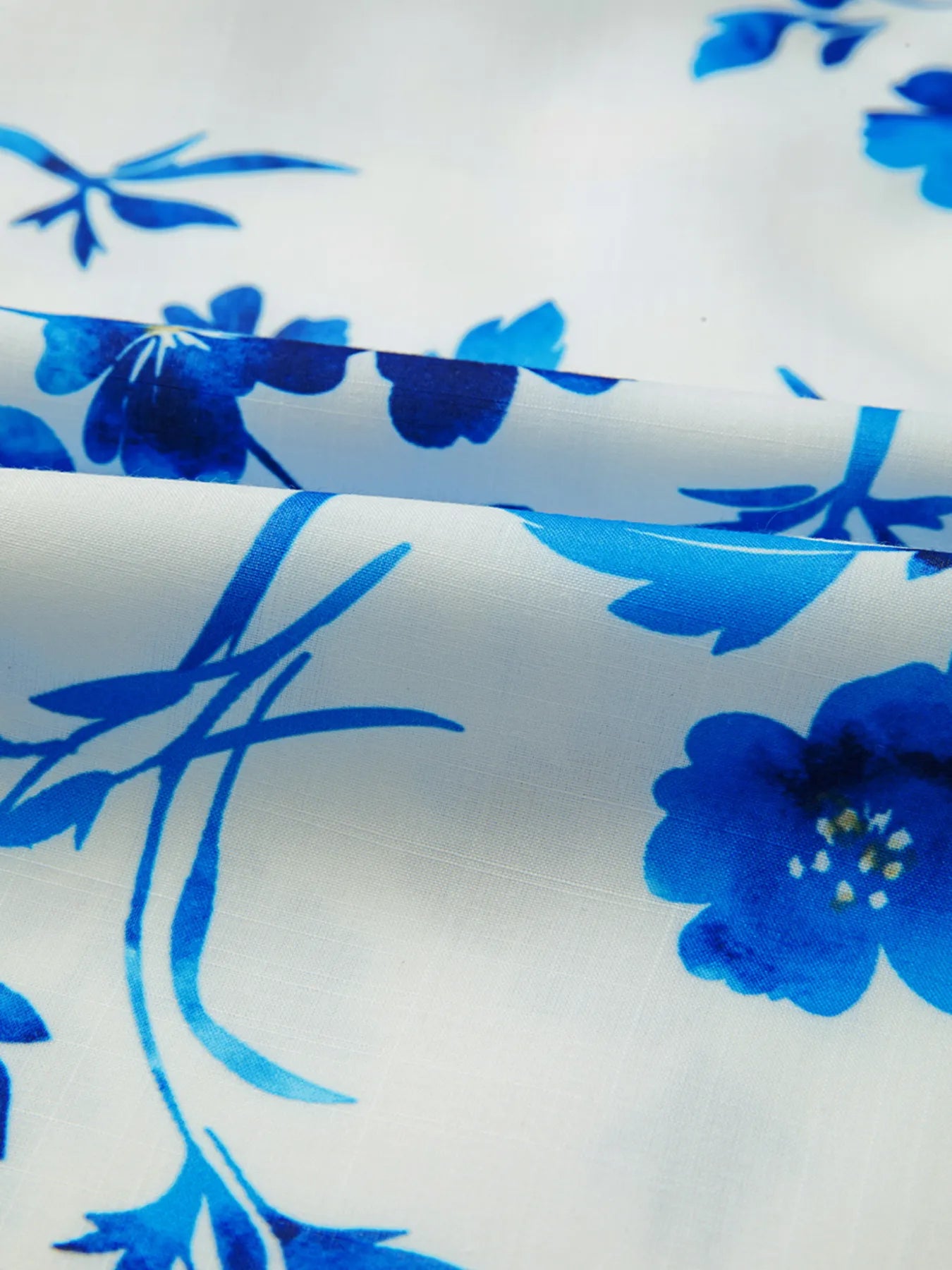 Floral Long Sleeve Tie Neck Blouse - Fashorio