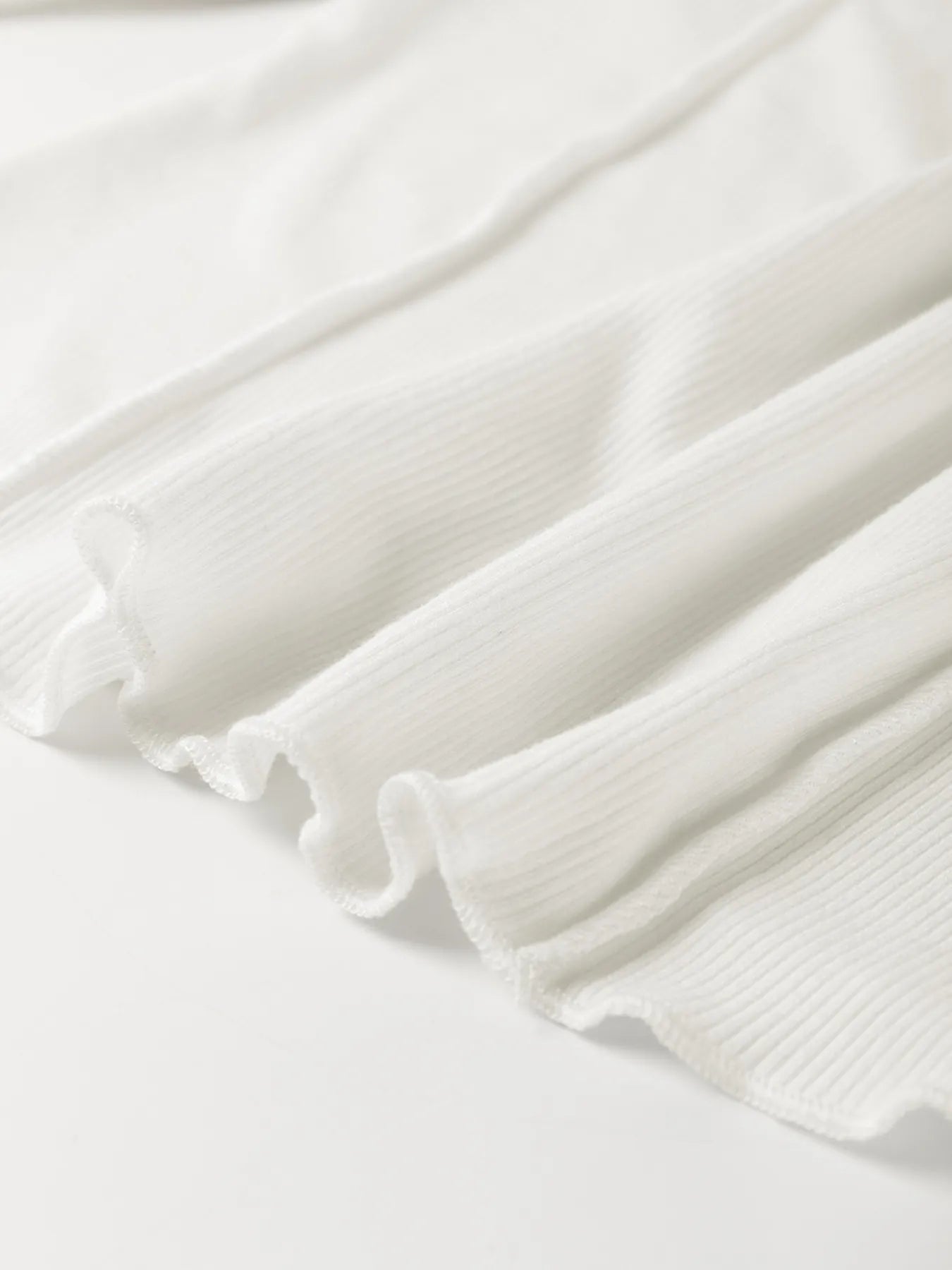 Exposed Seam Slim Fit Long Sleeve Top - Fashorio