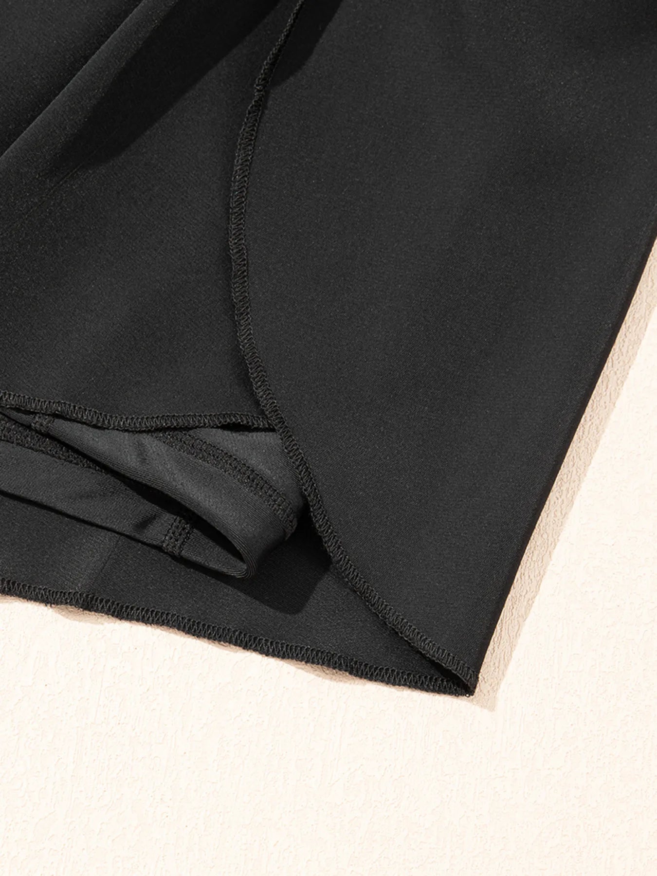 High Waisted Drawstring Swim Shorts - Fashorio