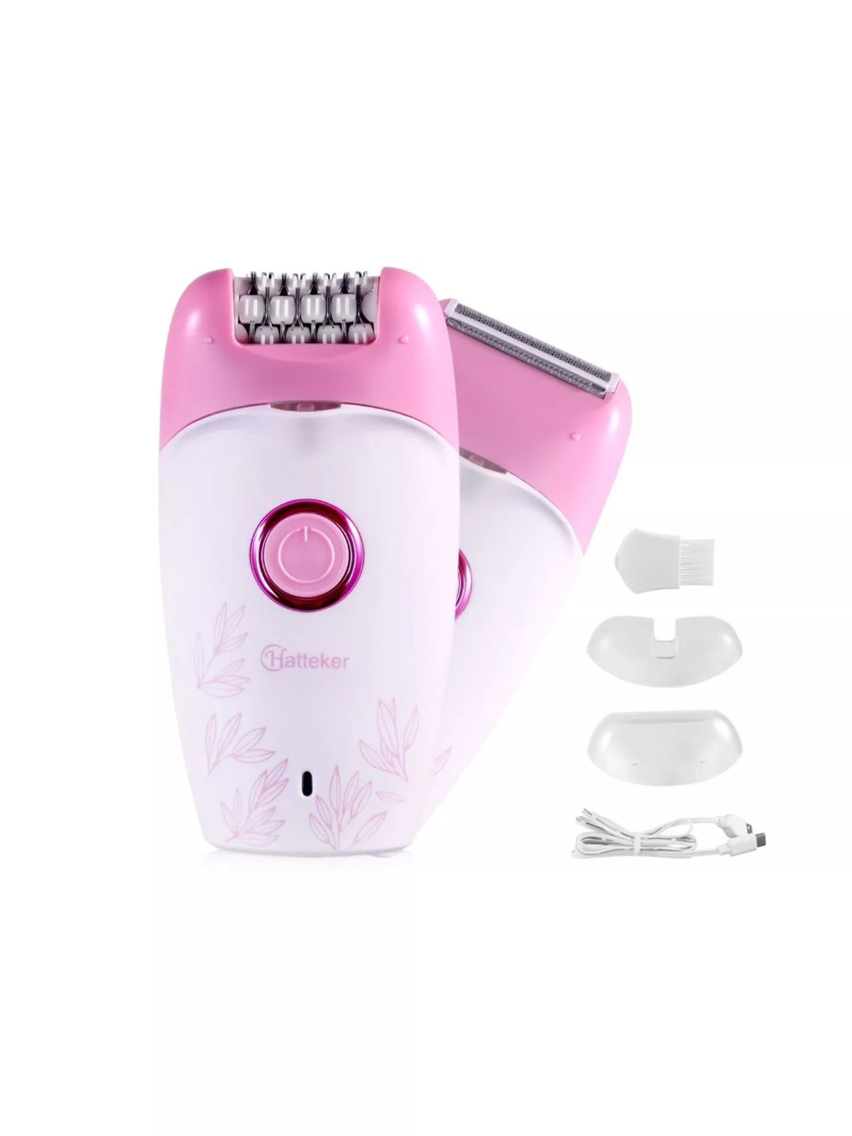 Portable epilator held in hand