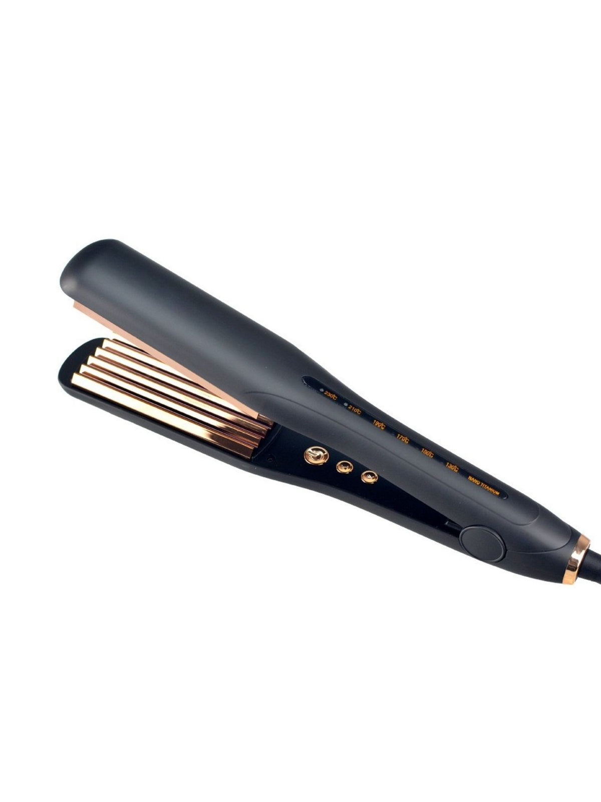 Black hair straightener front view