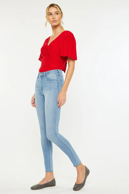 Kancan High Rise Super Skinny Jeans - Fashorio