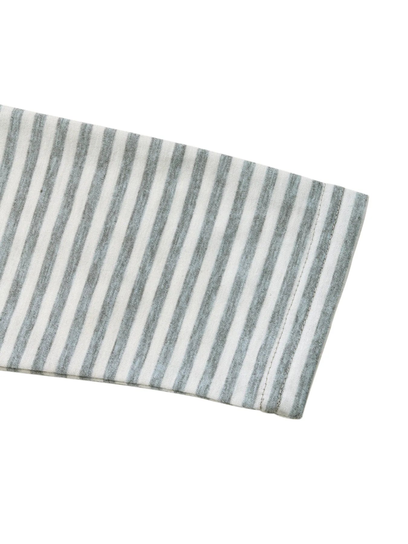 Striped Long Sleeve Casual T-Shirt - Fashorio