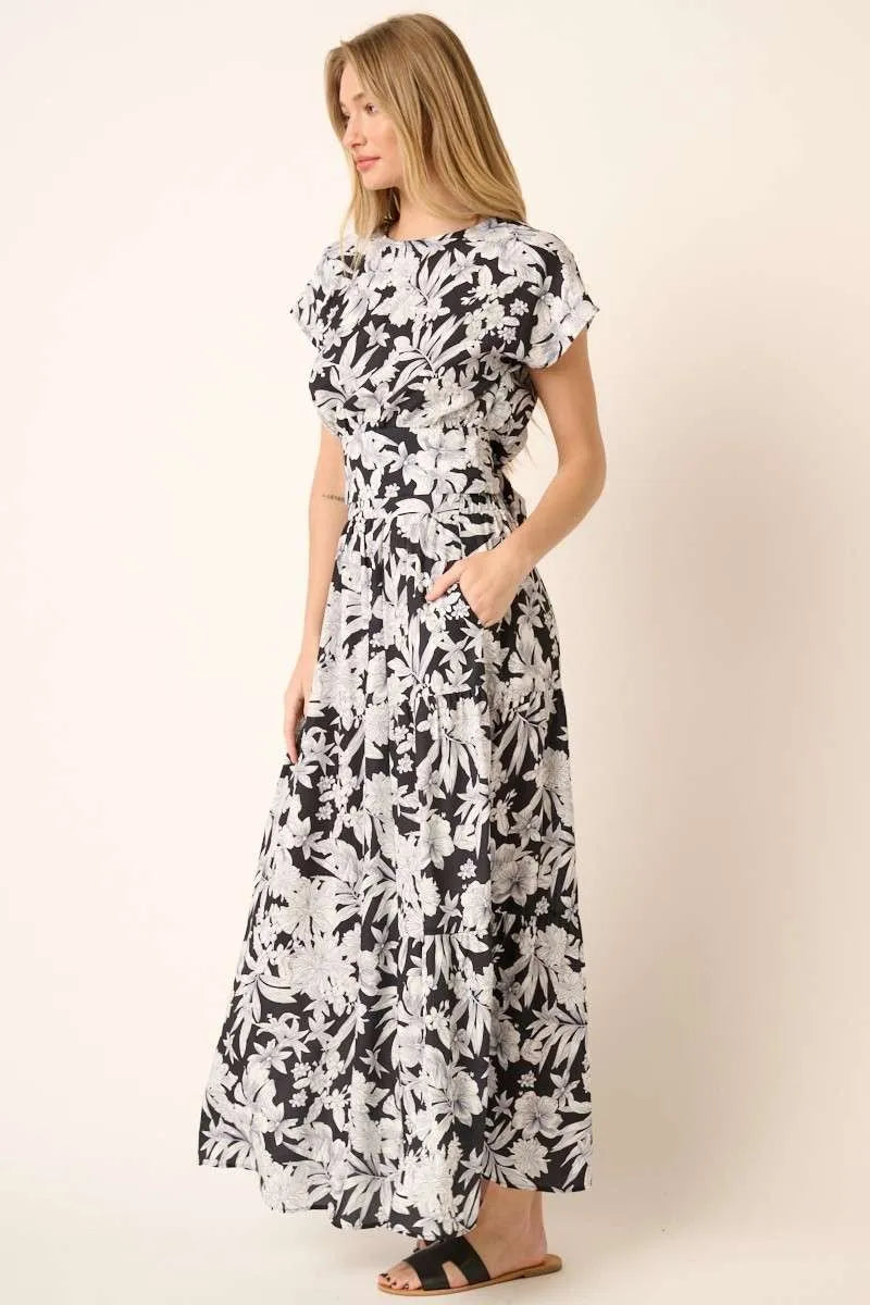Mittoshop Tropical Print Top and Skirt Set - Fashorio