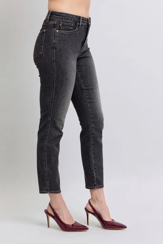 Judy Blue slim skinny jeans fabric texture