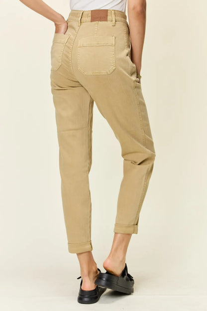 Judy Blue Full Size High Waist Jogger Jeans - Fashorio