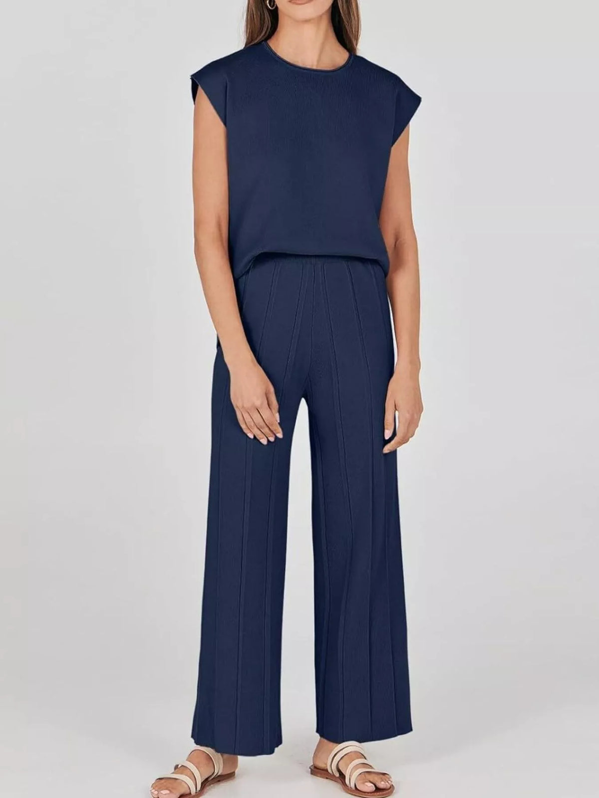 Cap sleeve top set alternate color