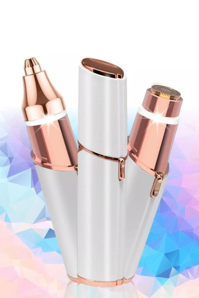 Ivory portable epilator front view
