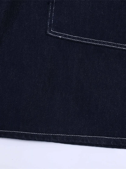Men's Wash Cargo Denim Shorts - Fashorio