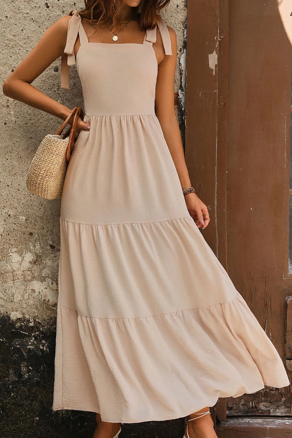 Tiered dress skirt movement