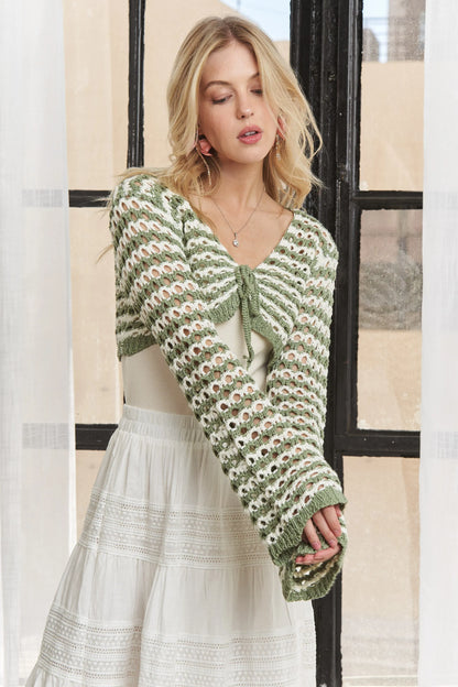 ADORA Long Sleeves Sweater Top - Fashorio
