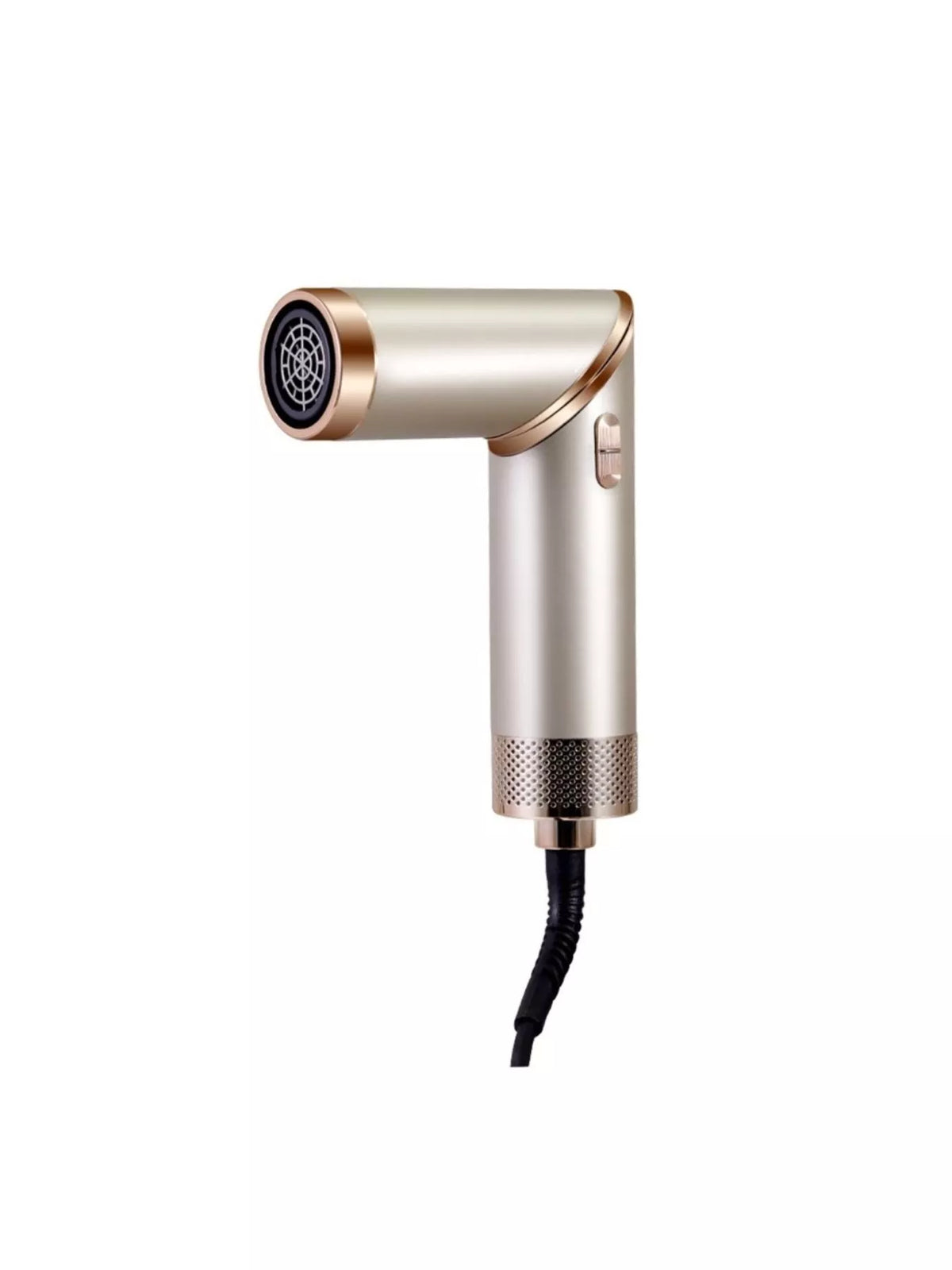Hair dryer and curling iron attachments layout