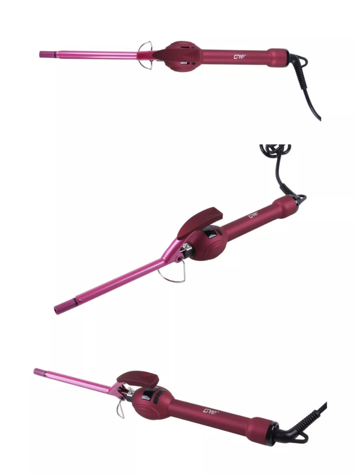 Fast heating curling iron lifestyle shot