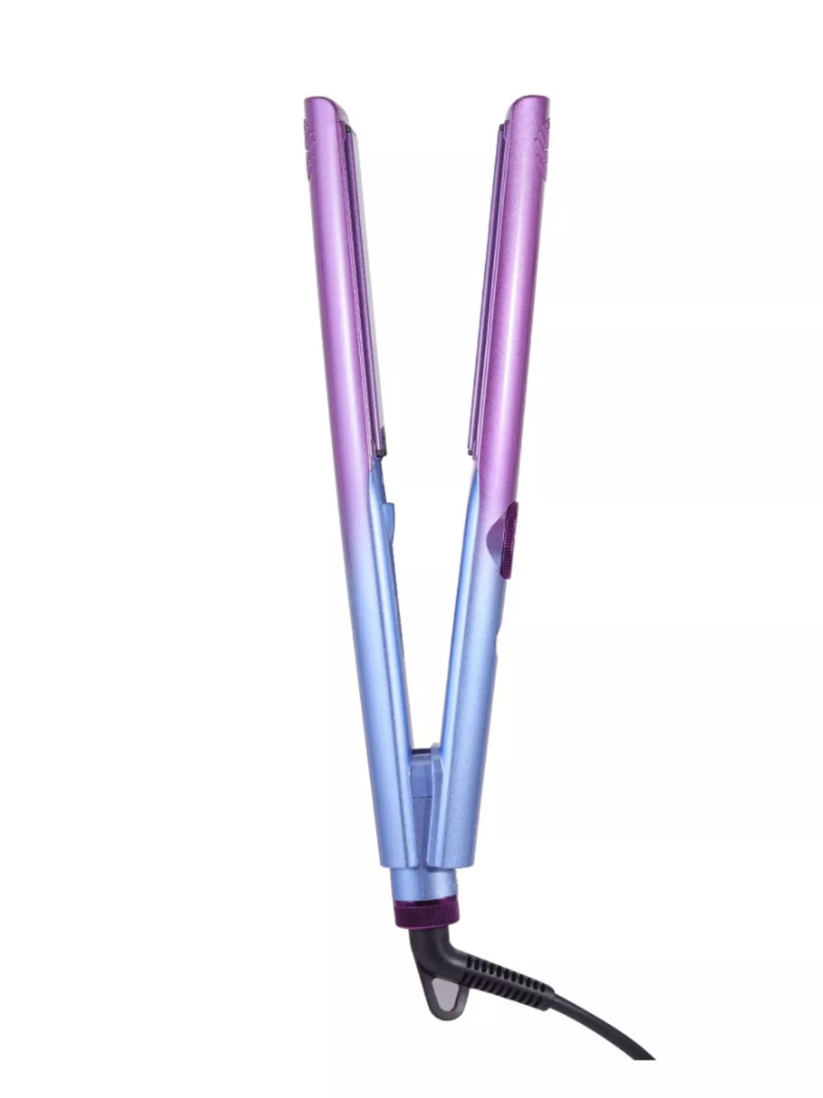 Adjustable temperature hair straightener front view
