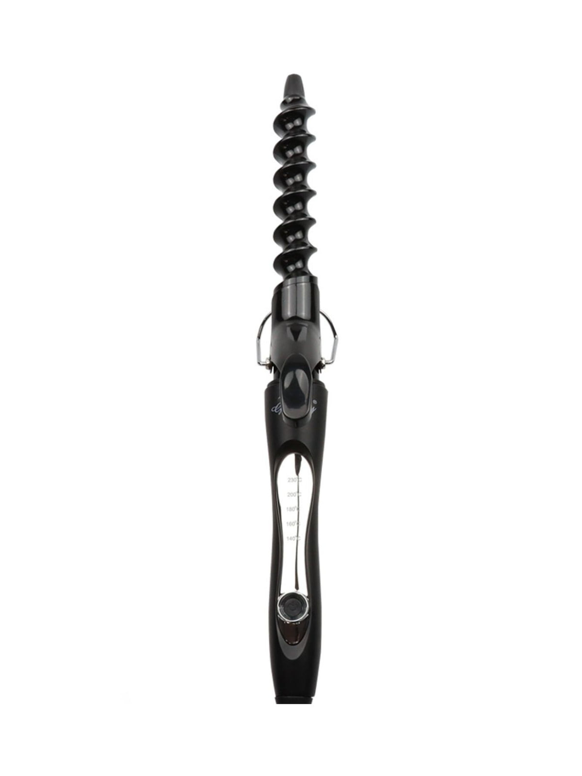 Anti scald curling wand tip detail