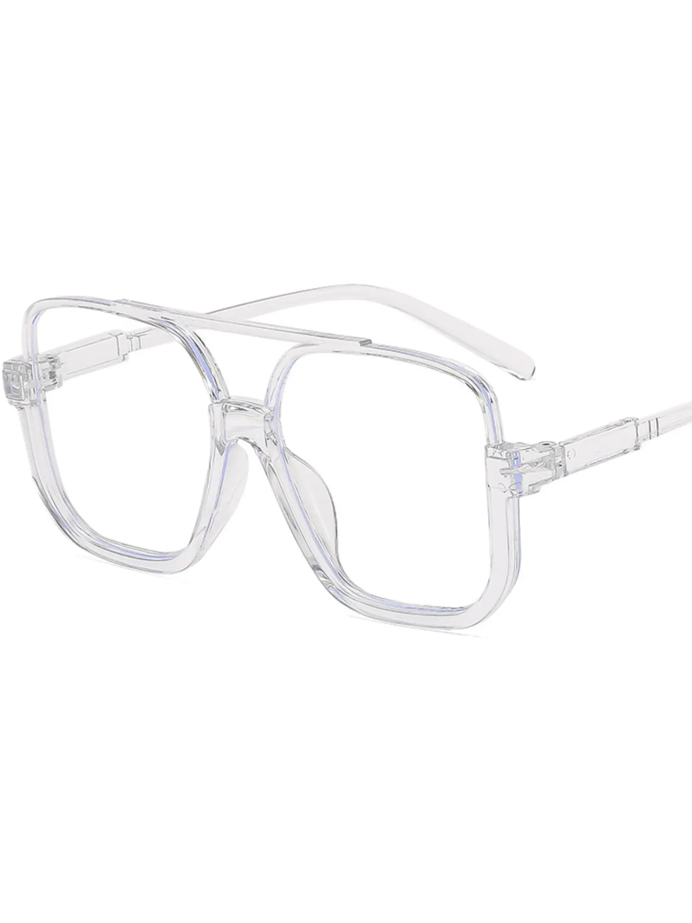 Oversized Square Frame Fashion Sunglasses styleH One Size - Fashorio