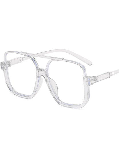 Oversized Square Frame Fashion Sunglasses styleH One Size - Fashorio