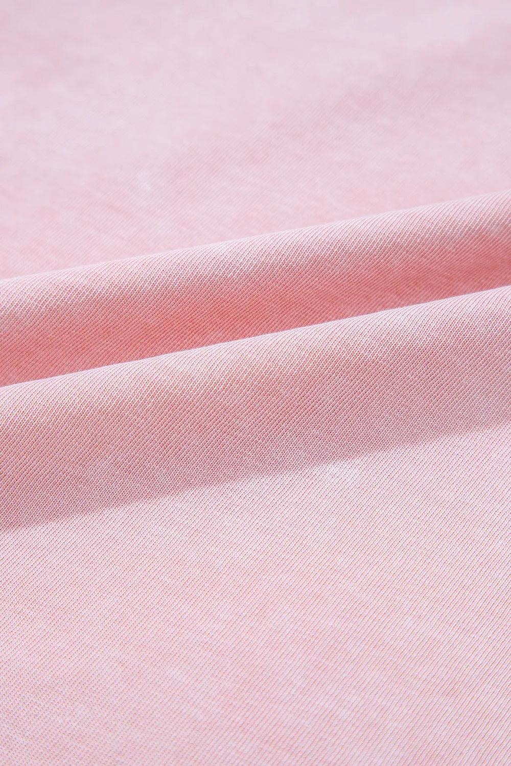 Mineral Wash Cotton Tank and Slit Skort Set in Blush Pink, view 15