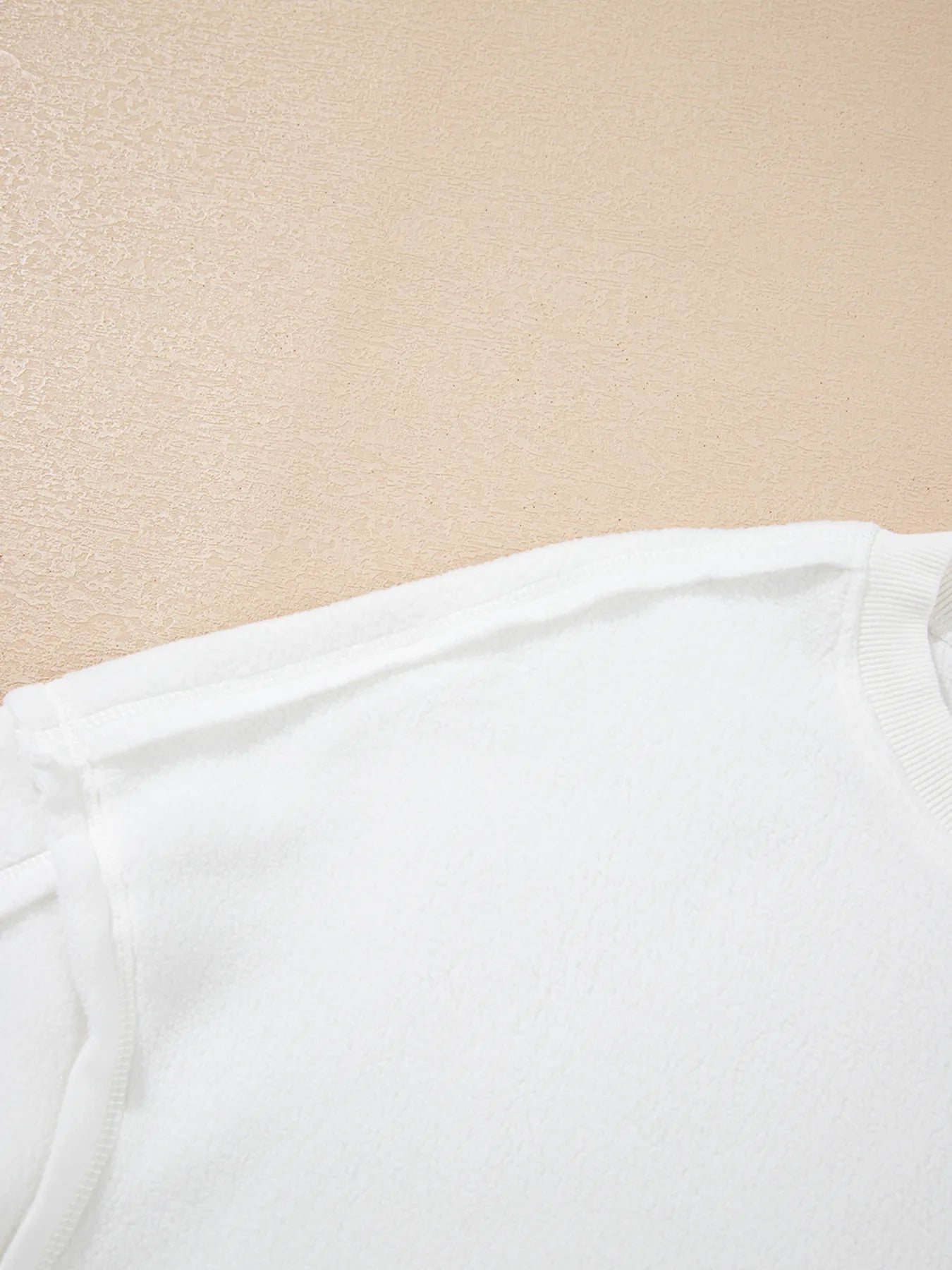 Exposed Seam Chest Pocket Knit Pullover Sweatshirt - Fashorio