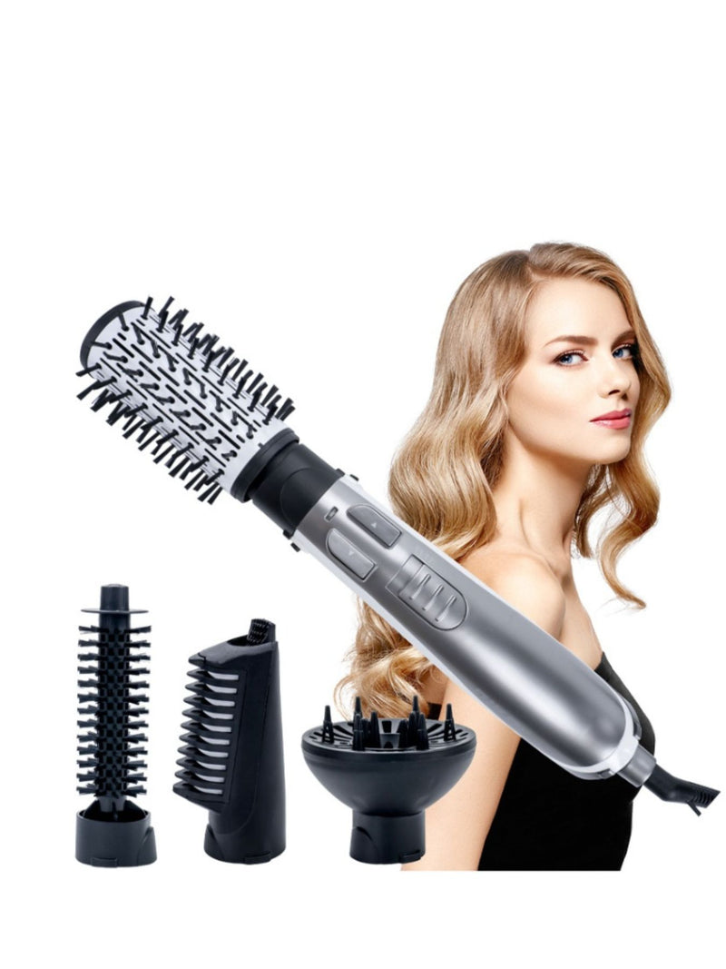 Lightweight hot air brush in silver