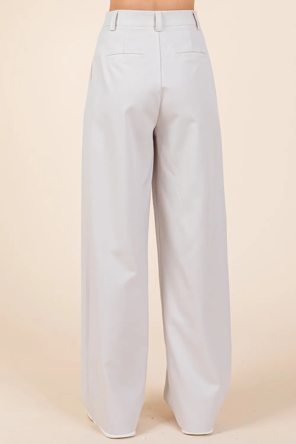Mittoshop Pintuck Detail High Rise Pants - Fashorio