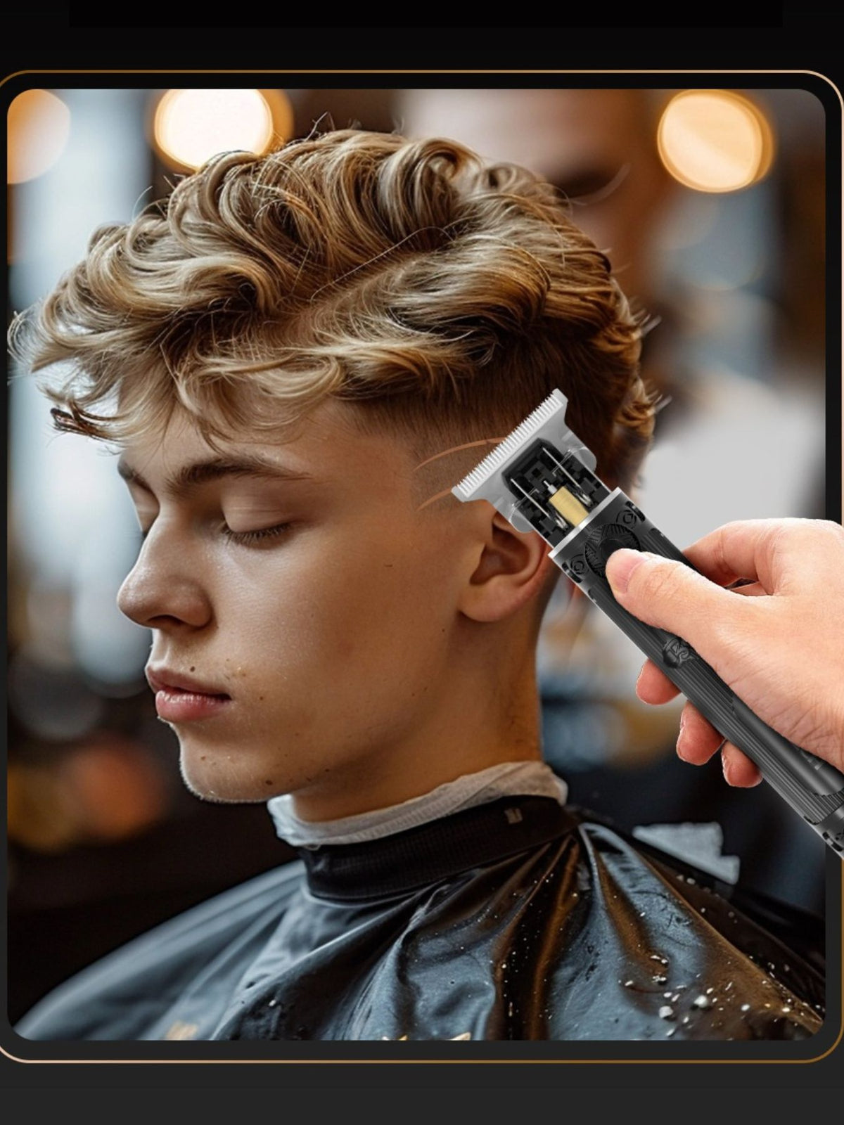 Hair clipper guard attachments