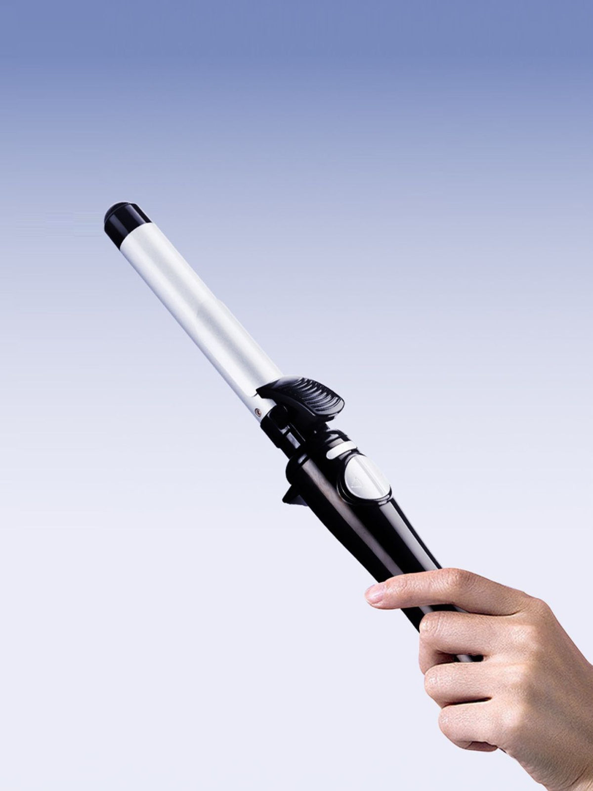 Blush pink curling iron