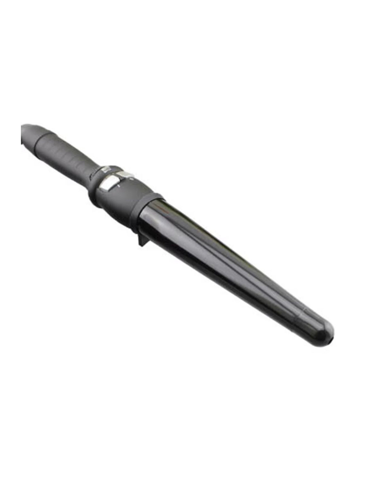 Adjustable temperature curling iron full view
