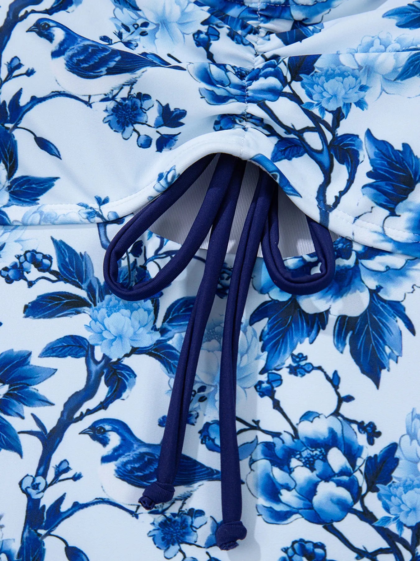 Cutout Ruffled Spaghetti Strap One-Piece Swimwear - Fashorio