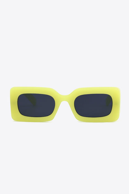 Polycarbonate Frame Rectangle Sunglasses - Fashorio