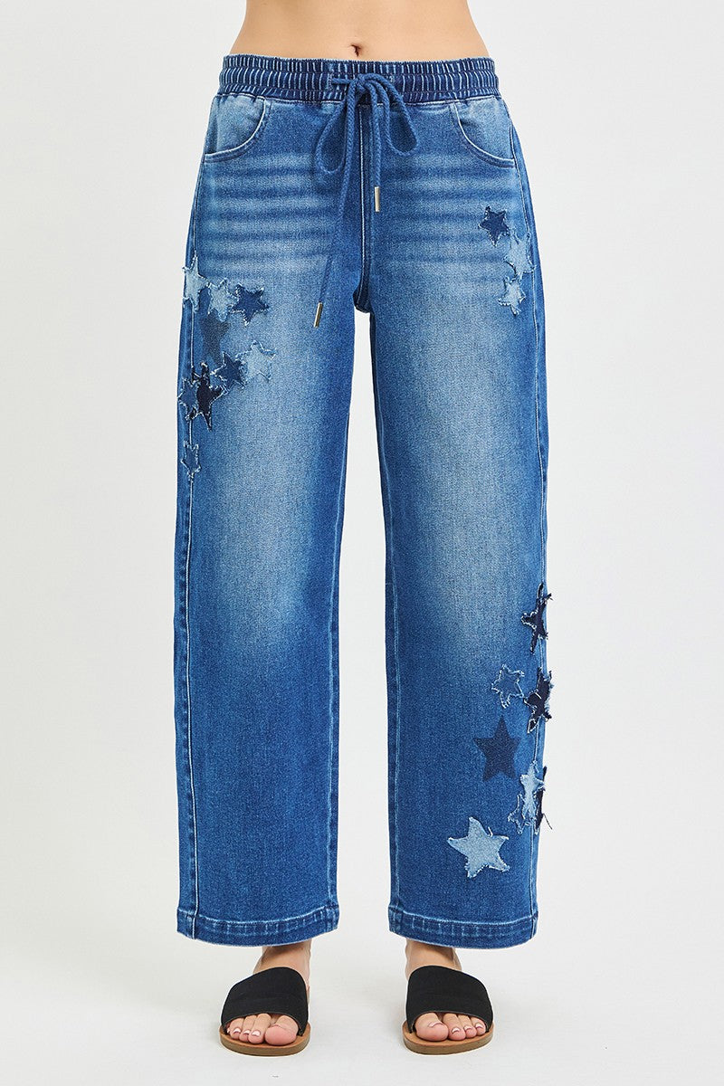 RISEN drawstring waist detail