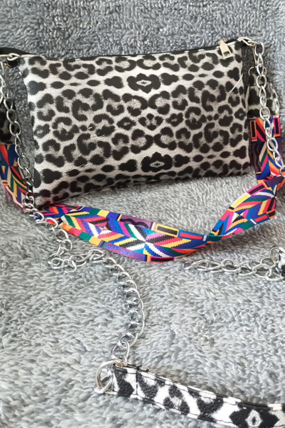Adored PU Leather Studded Shoulder Bag - Fashorio