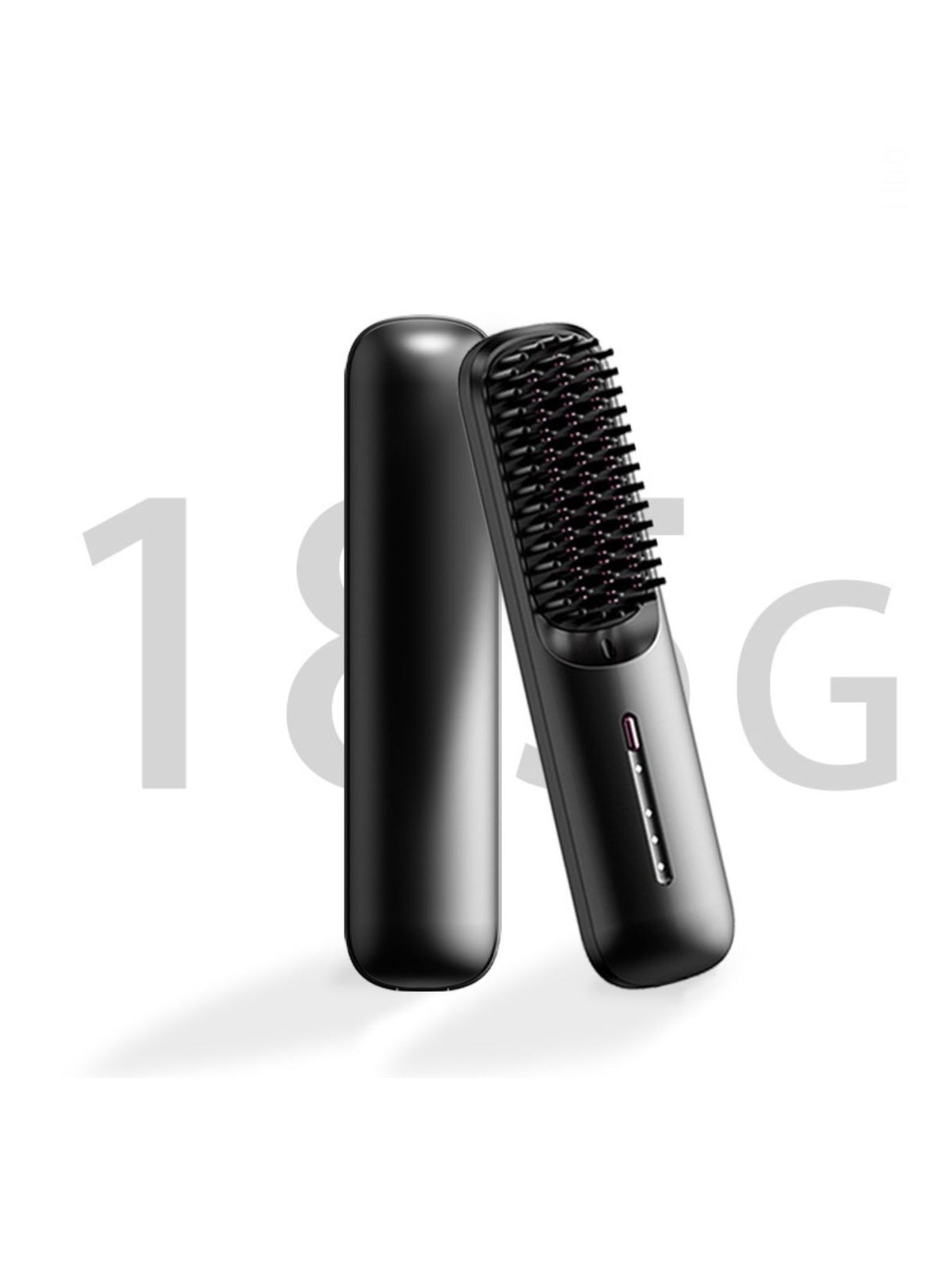 Straightening comb held in hand