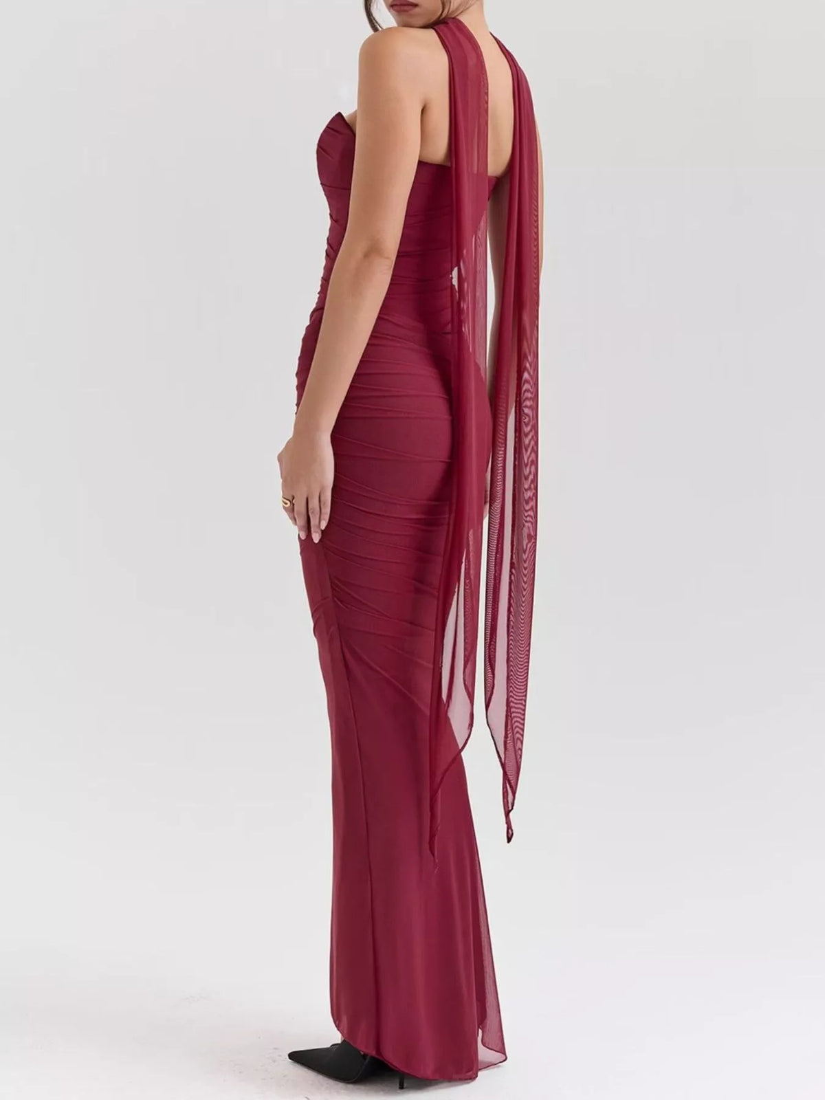 Tube Top and Maxi Skirt Set, view 10
