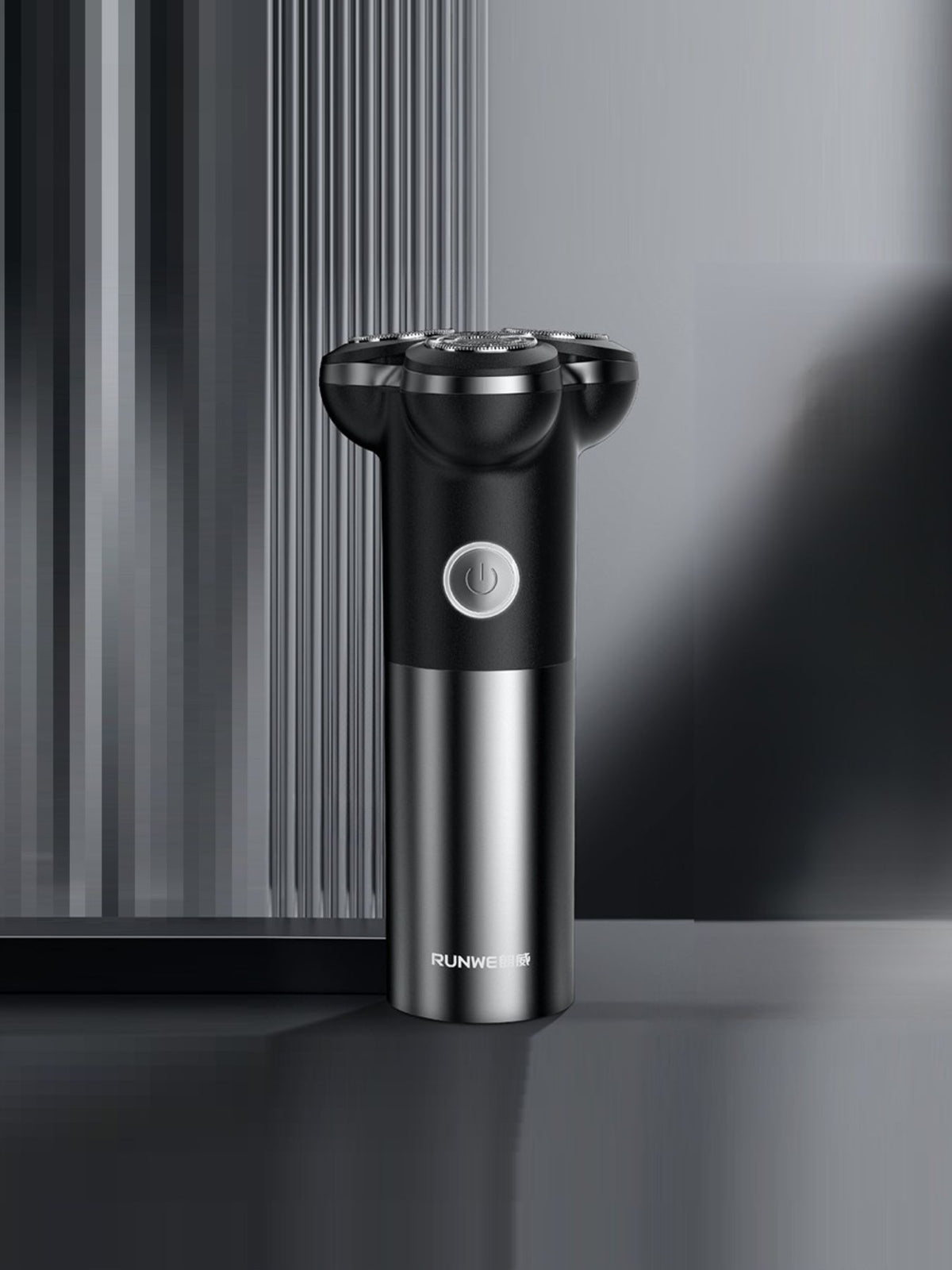 Electric shaver power switch detail