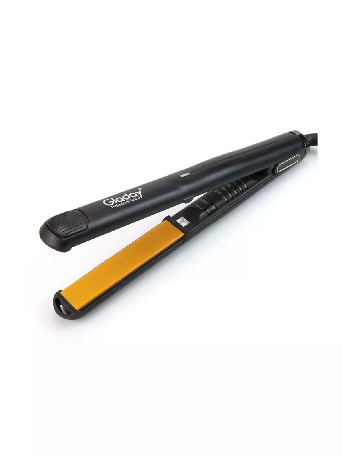 Hair straightener in black