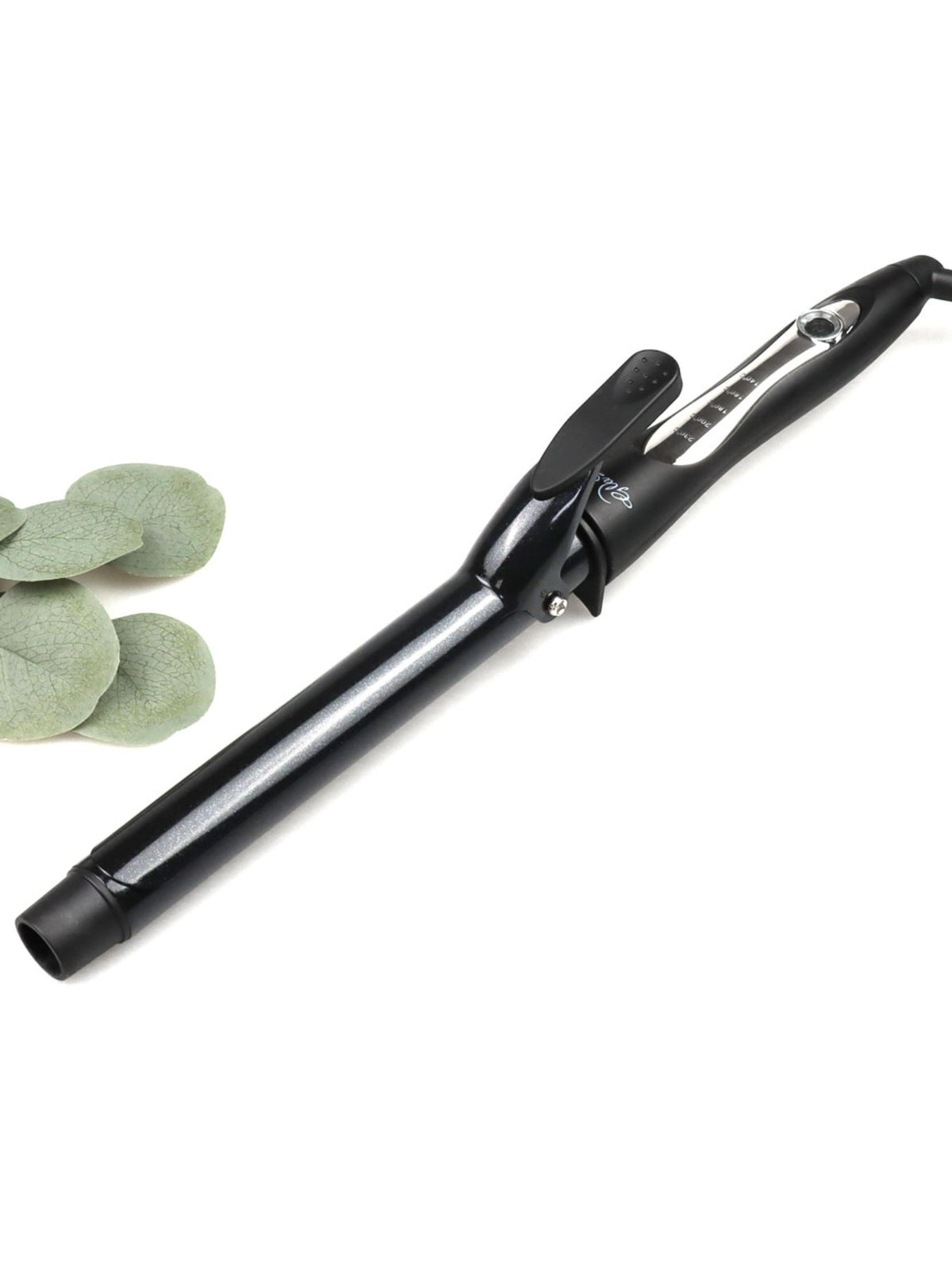 Curling iron temperature display