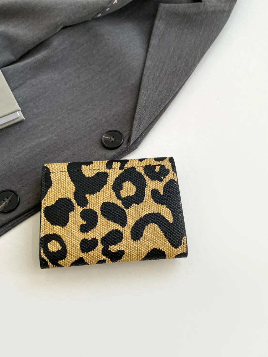 PU Leather Printed Wallet - Fashorio