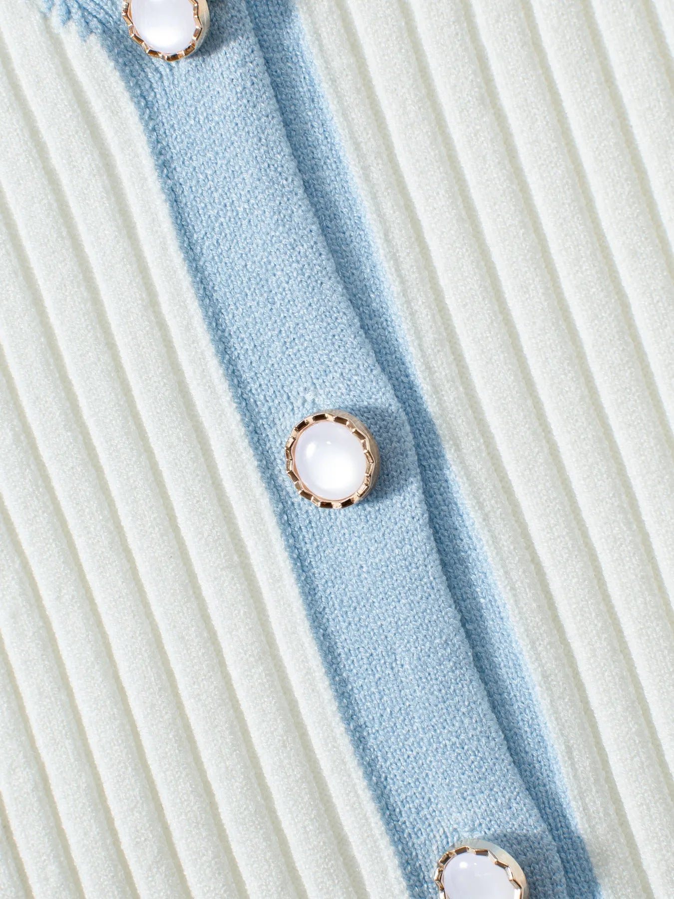 Ribbed Knit Cold Shoulder Cardigan - Fashorio