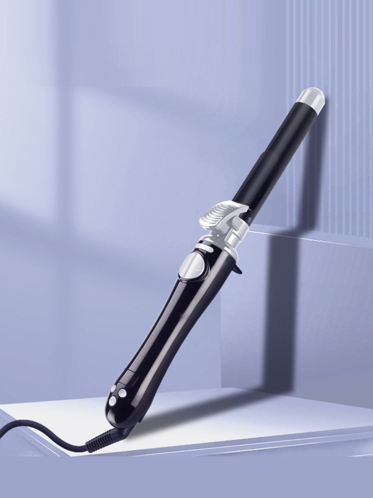 Curling iron anti scald tip detail