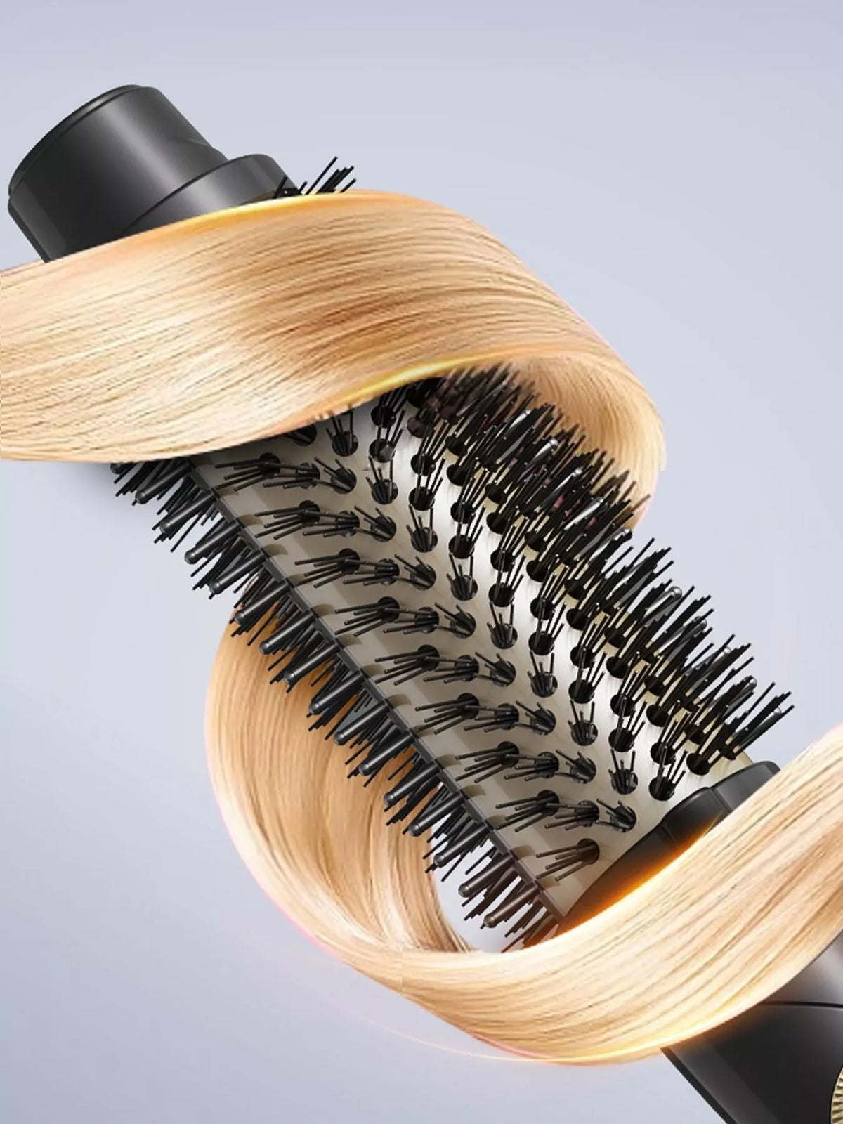 Hot air brush side profile