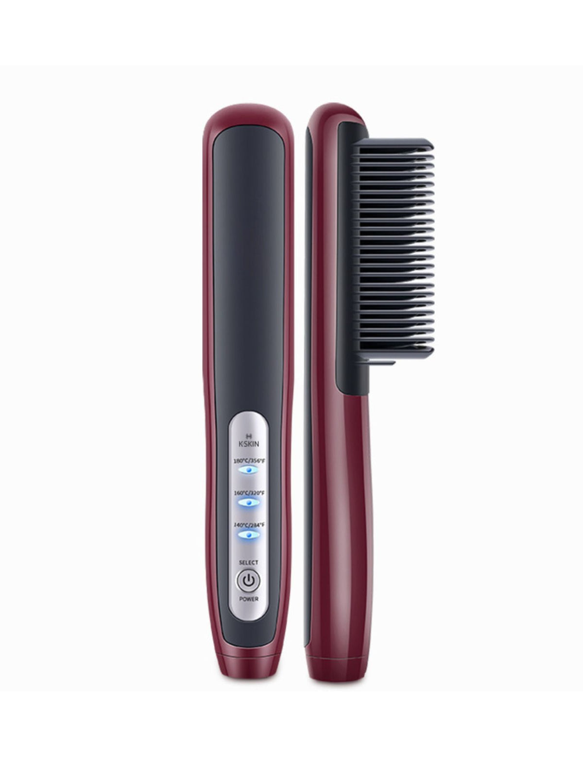 Straightening comb packaging contents