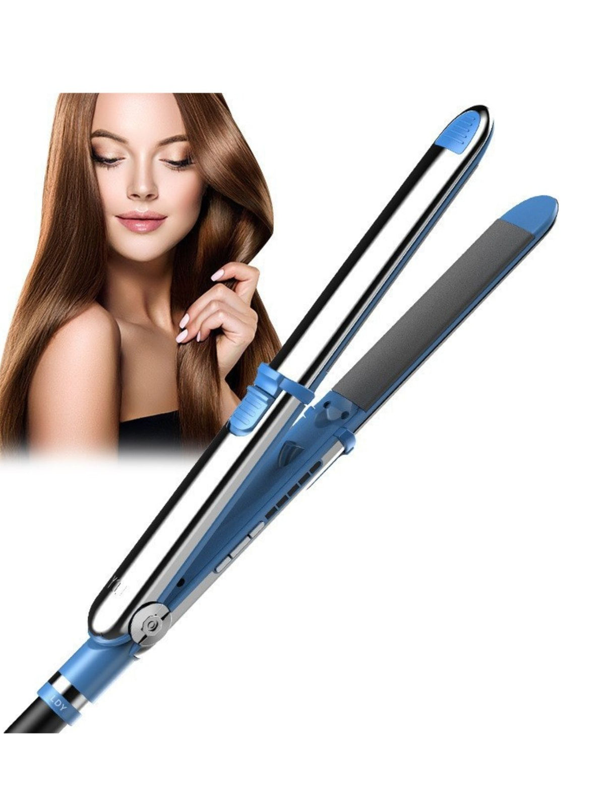 Flat iron with power cord