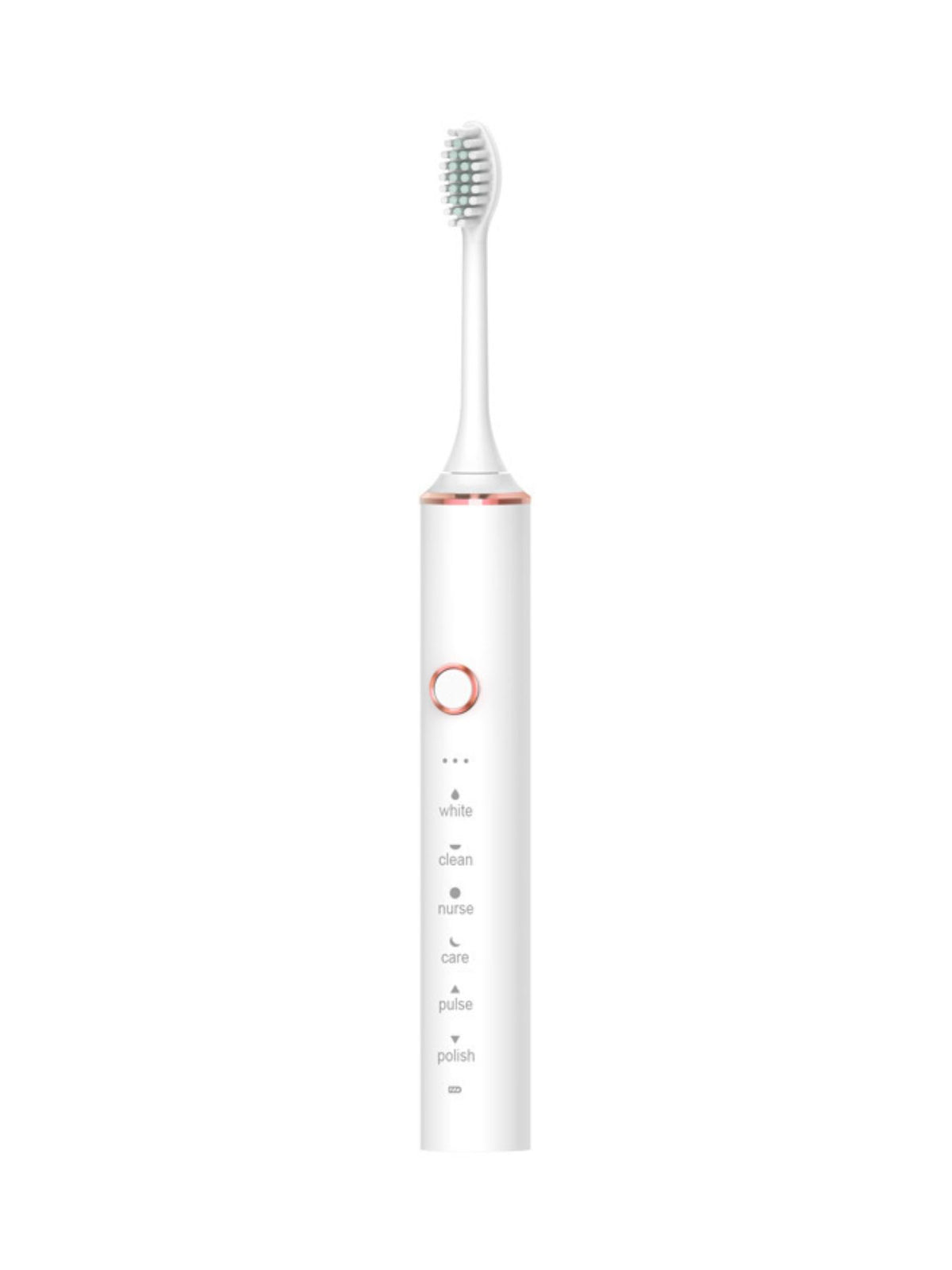 Toothbrush with charging base