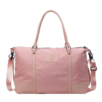 Detachable Crossbody Strap Polyester Travel Bag - Fashorio