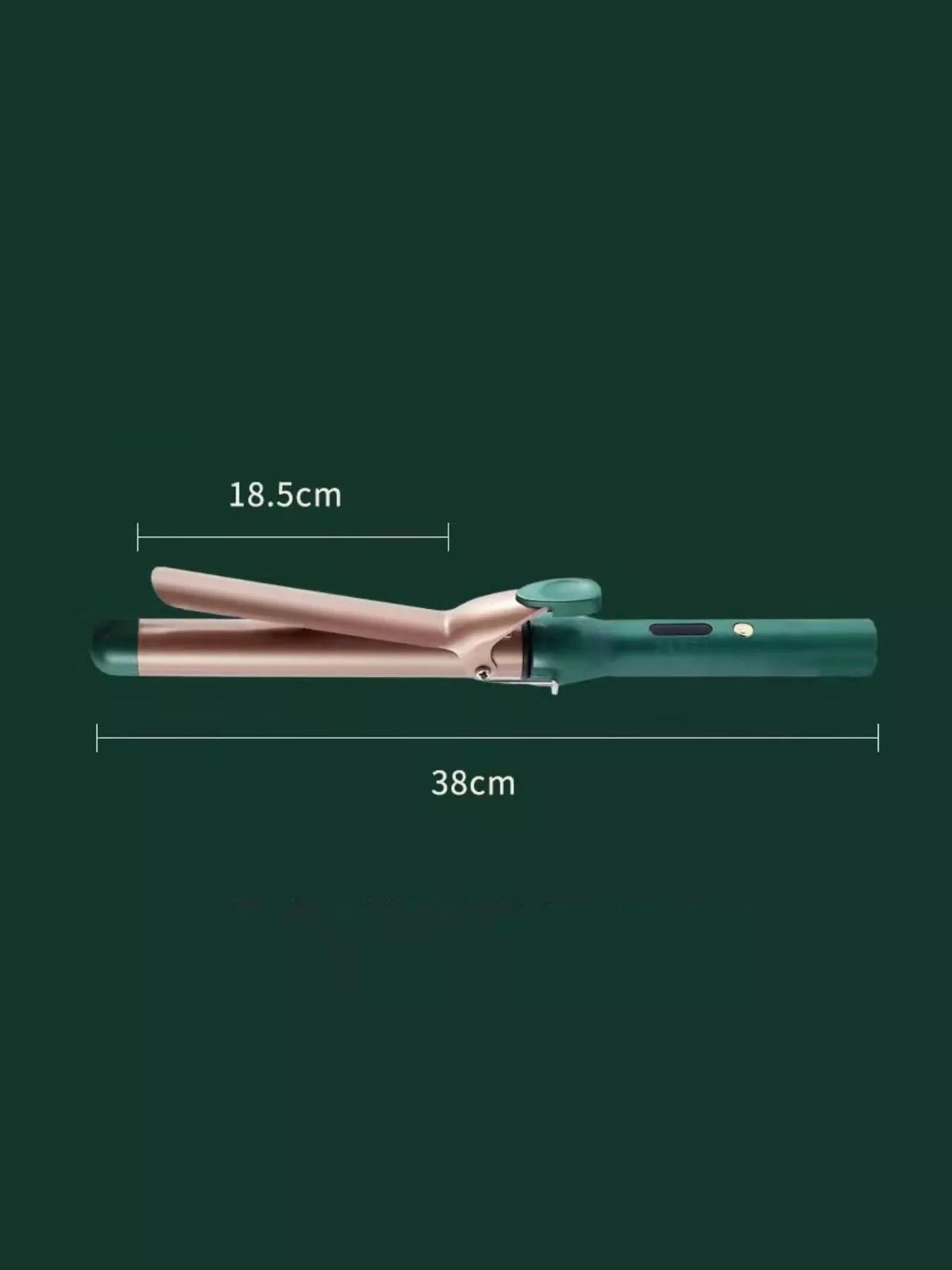 Adjustable curling iron wand full product view