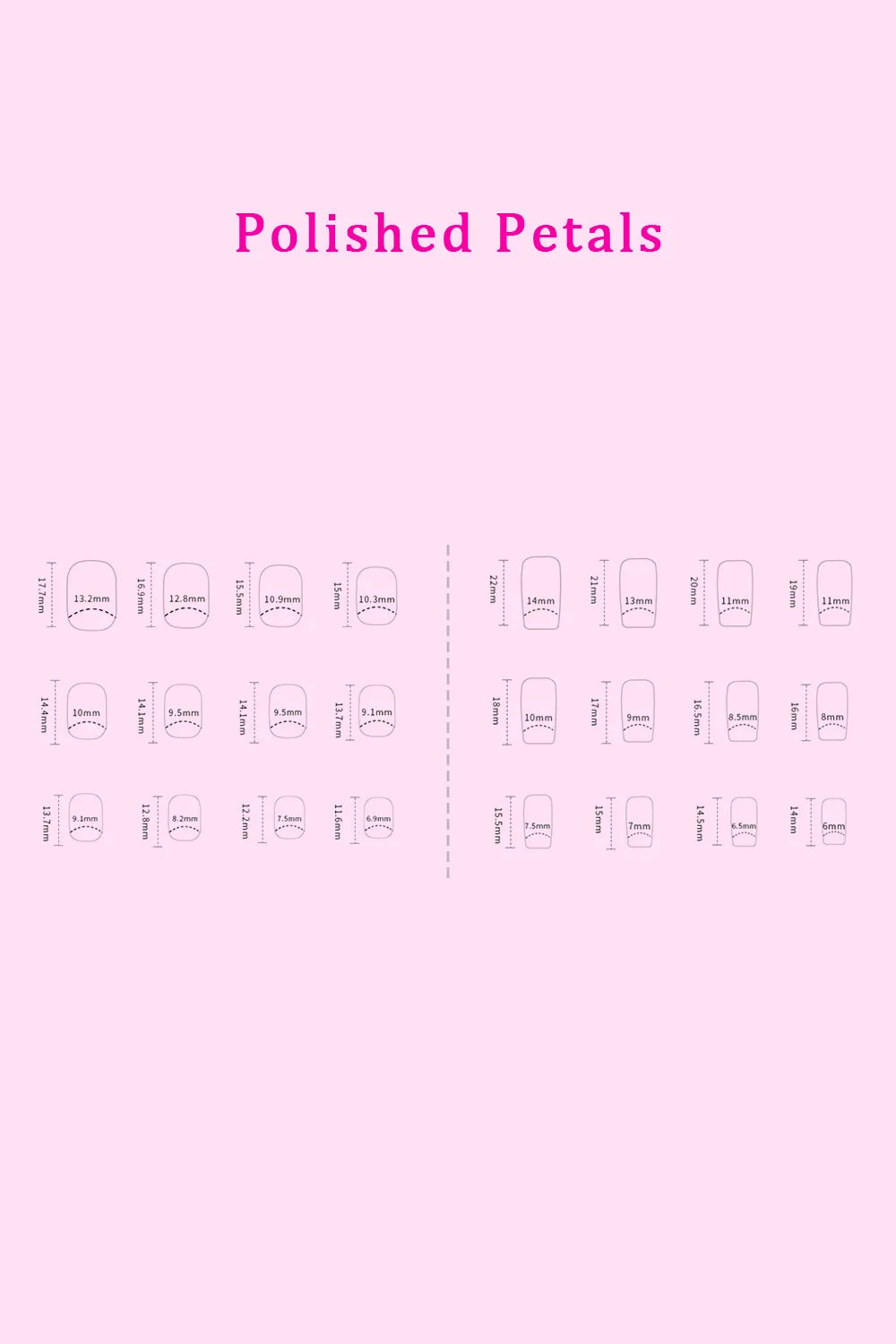 Aurora press on nails design
