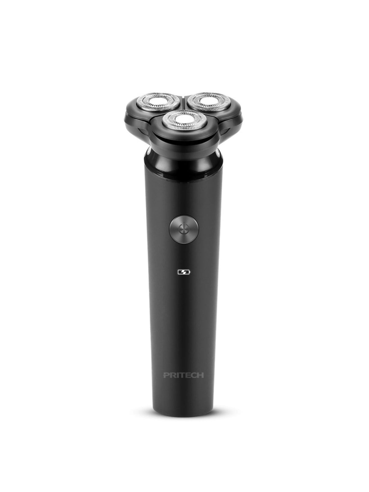 Rotary shaver heads close up
